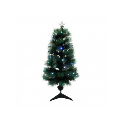 Tannenbaum mit LEDs und Lichtleiter 180CM